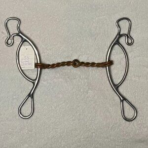 5.5" Gag Bit w/ Copper Twisted Wire